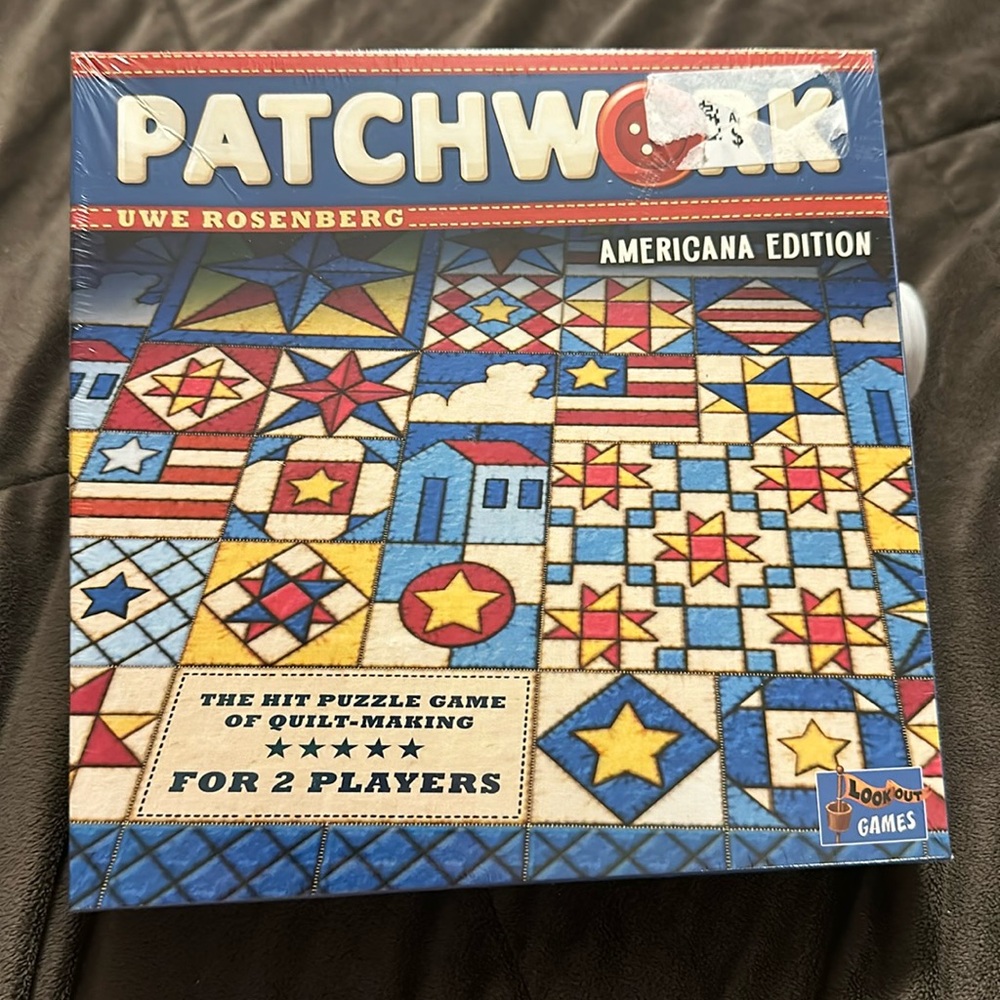 Brand new in package Patchwork UWE Rosenberg American Edition game/puzzle